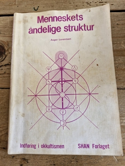 Lorentsen, Asger: Menneskets åndelige struktur - (BRUGT) lidt urent omslag eller OK