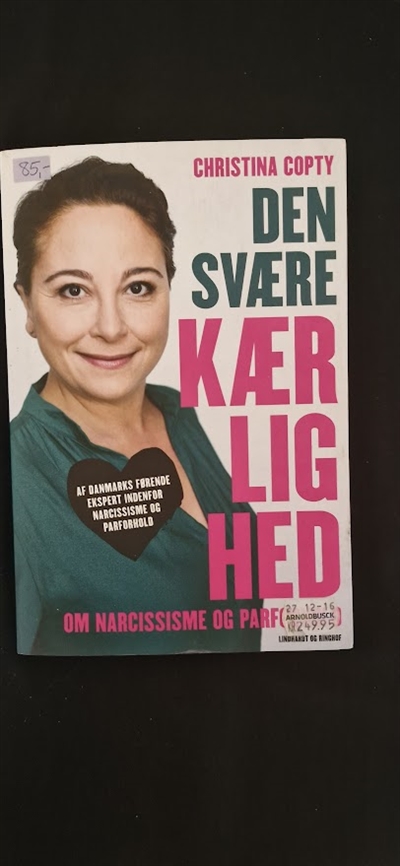 Copty, Christina: Den svære kærlighed - (BRUGT - VELHOLDT)