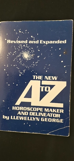 Llewellyn, George: Thew A to Z Horoscope maker and delineator - (BRUGT - VELHOLDT)