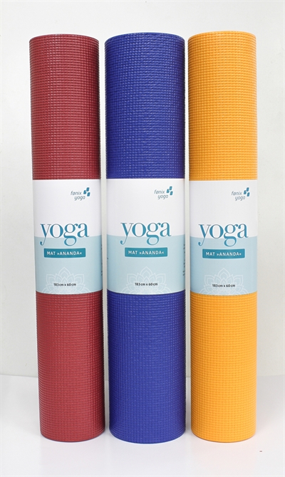Yoga måtte ANANDA - BLUE (tykkelse 6 mm)